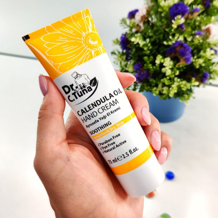 Крем для рук с маслом календулы Dr. Tuna 