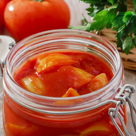 Болгарський перець з помідорами