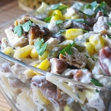 Салат із м’ясом “Українська зима”