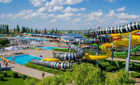 Мини-аквапарк на Акватории вкуса