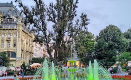 Фонтан в горсаду