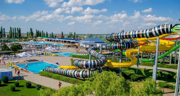 Мини-аквапарк на Акватории вкуса