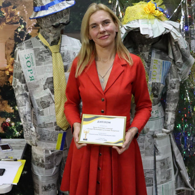 Ірина Кожокар - волонтерка селище Залізничне