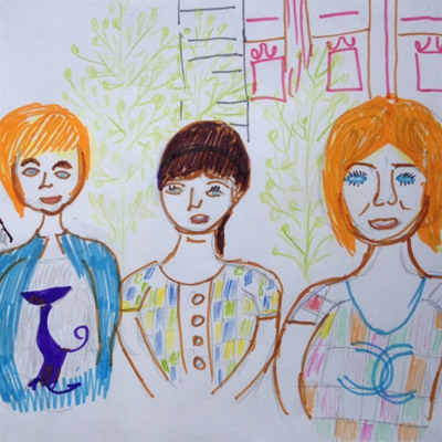 Євген і Марія Гапичи, 6 і 5 років