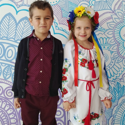 Мiтракова Альбiна, 7 рокiв. Бiлопiлля