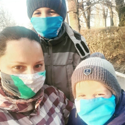 Крістіна Войчишина з синочками