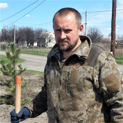 Дмитро Вербовський, житель Самарського, учасник бойових дій в АТО, волонтер