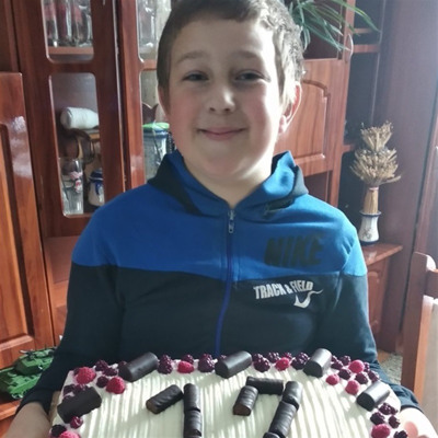 Остап Бенько, 12 років