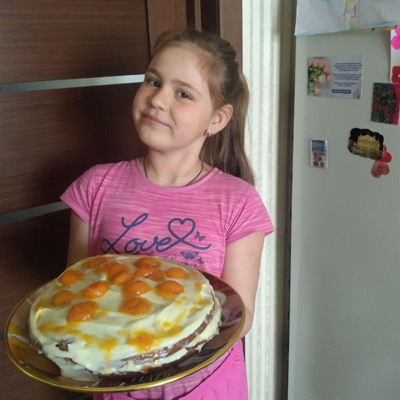 Уляна Кіриченко, 10 років