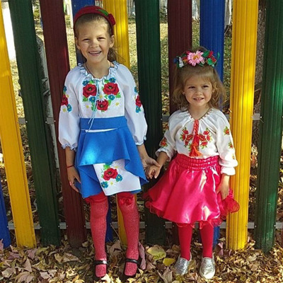 Евеліна та Мілена Пілянські, 7 та 5 років