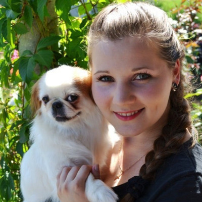 Олена Юрченко та японський хін Доллі