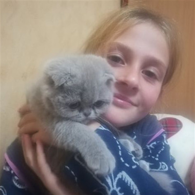 Каріна Логінова з улюбленою Бусинкою