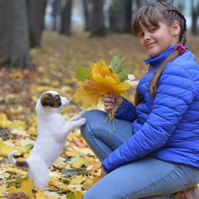 Оля Черновська та її улюблениця Ронні