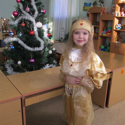 Ангелінка Болкун, 5 років