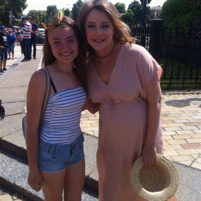 Полина Кудря с актрисой Еленой Кравец 