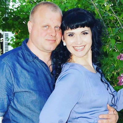 Олег Каленик та Оксана  Медведчук 