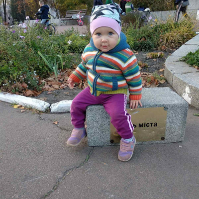 Домініка Опанасенко, 1 рік