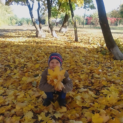 Букет з кленового листя