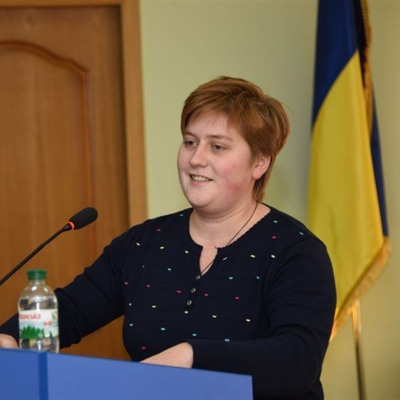 Оксана Луцик, 24 роки, голова Наукового товариства університету