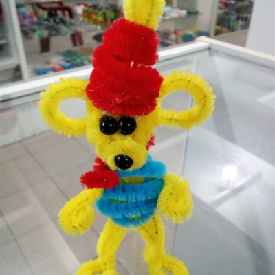 Мишка-пружинка