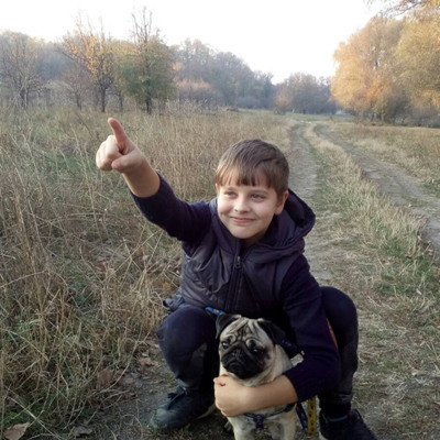 Кирил Декало та мопс Зефірка