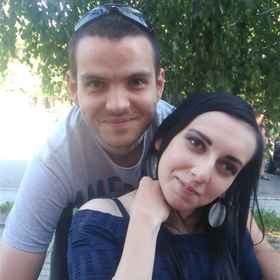 Женя Лазарев и Виктория Волошина