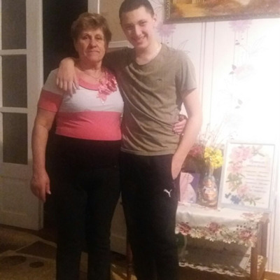 Тетяна Цалко, 64 роки, з внуком Артемом