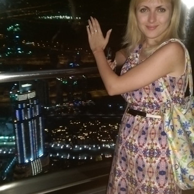 Яна Талько, Дубай (ОАЕ), серпень 2015 р.