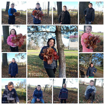 Учні 5 класу Негівської гімназії і їх класний керівник Л.М. Глущак