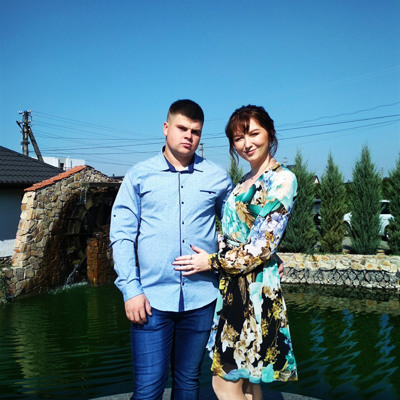 Едуард Александрович та Галя Павловець