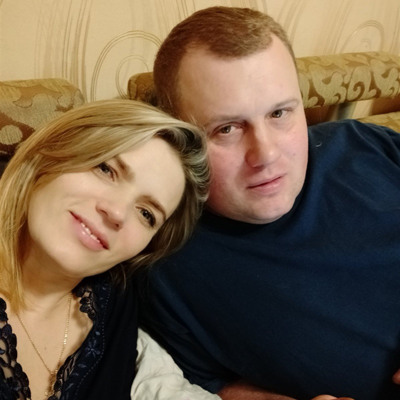 Оксана та Вадим Хомич