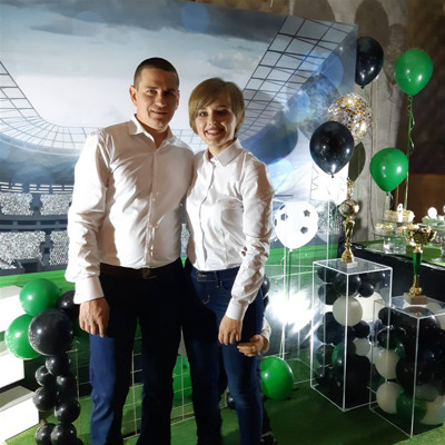 Оксана та Олексій Мінчуки
