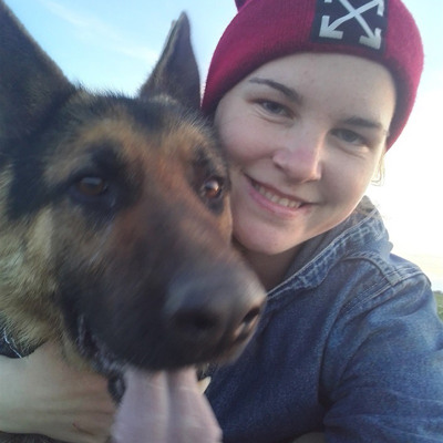 Поліна Калініна зі своїм вірним другом Графом