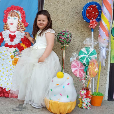 Анна Гумерова, 5 років