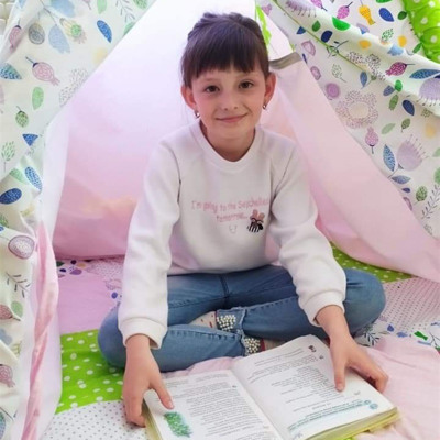 Анна Грицяк, 10 років 