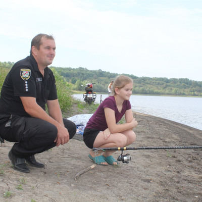 З батьком на рибальці