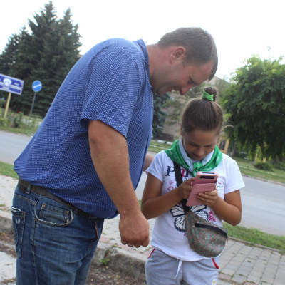 Вчимося знімати відео з татком