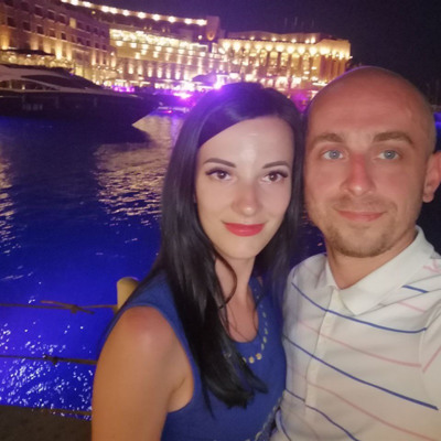 Олена Бернадович та Роман 