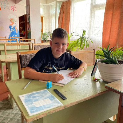 Максим Москалець, 9 років