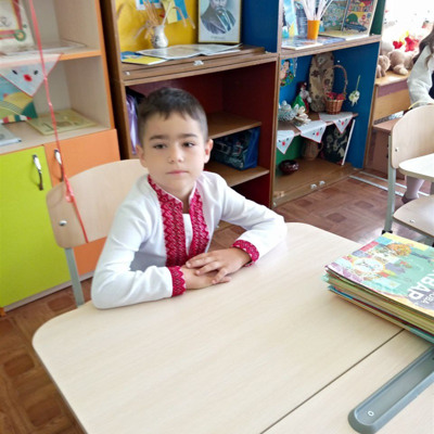 Артем Колтирін, 7 років 