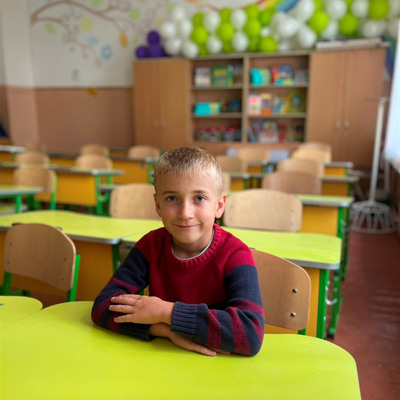 Платон Головінов, 6 років