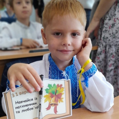 Дмитро Литвин, 6 років