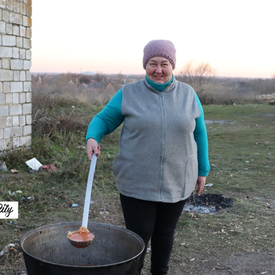 Оксана Литвинюк, волонтерка села Самарського