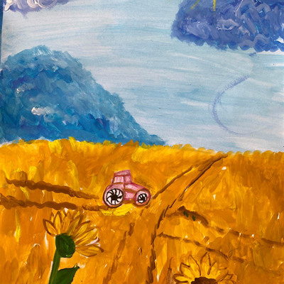 Злата  Родідял, 9 років   