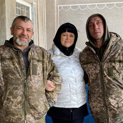 Юля Дудіна, волонтерка з Петропавлівки