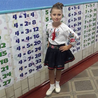 Нікітенко Анастасія, 7 років. Білопілля.