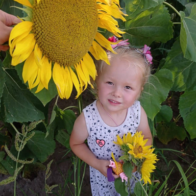 Софія Гарнік, 3 рочки і 6 місяців