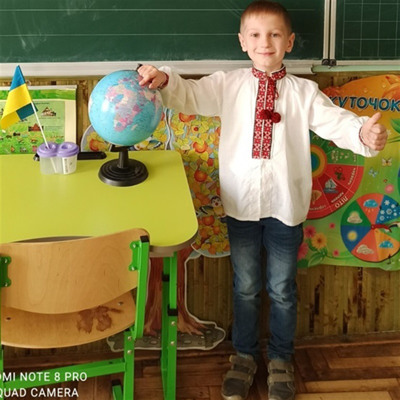 Віктор Герасимов, 6 років