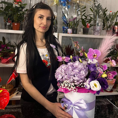 Людмила Ковальчук - підприємиця, власниця магазину “Квіткова кав’ярня”