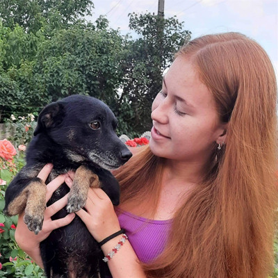 Єлизавета Кравченко та її улюбленець Річчі